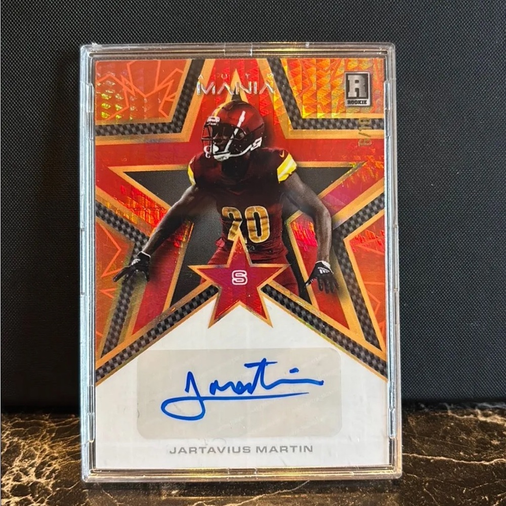 Jartavius Martin Wild Card Auto, /10